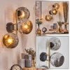 Ripoll Lampada a sfera, Applique Oro, Nero, 3-Luci