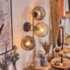 Ripoll Lampada a sfera, Applique Oro, Nero, 3-Luci