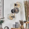 Ripoll Lampada a sfera, Applique Oro, Nero, 3-Luci