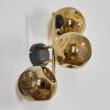 Ripoll Lampada a sfera, Applique Oro, Nero, 3-Luci