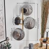 Ripoll Lampada a sfera, Applique Oro, Nero, 3-Luci