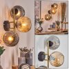 Ripoll Lampada a sfera, Applique Oro, Nero, 3-Luci