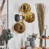 Ripoll Lampada a sfera, Applique Oro, Nero, 3-Luci
