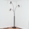 Yaak Lampada da terra Cromo, Nero, 3-Luci