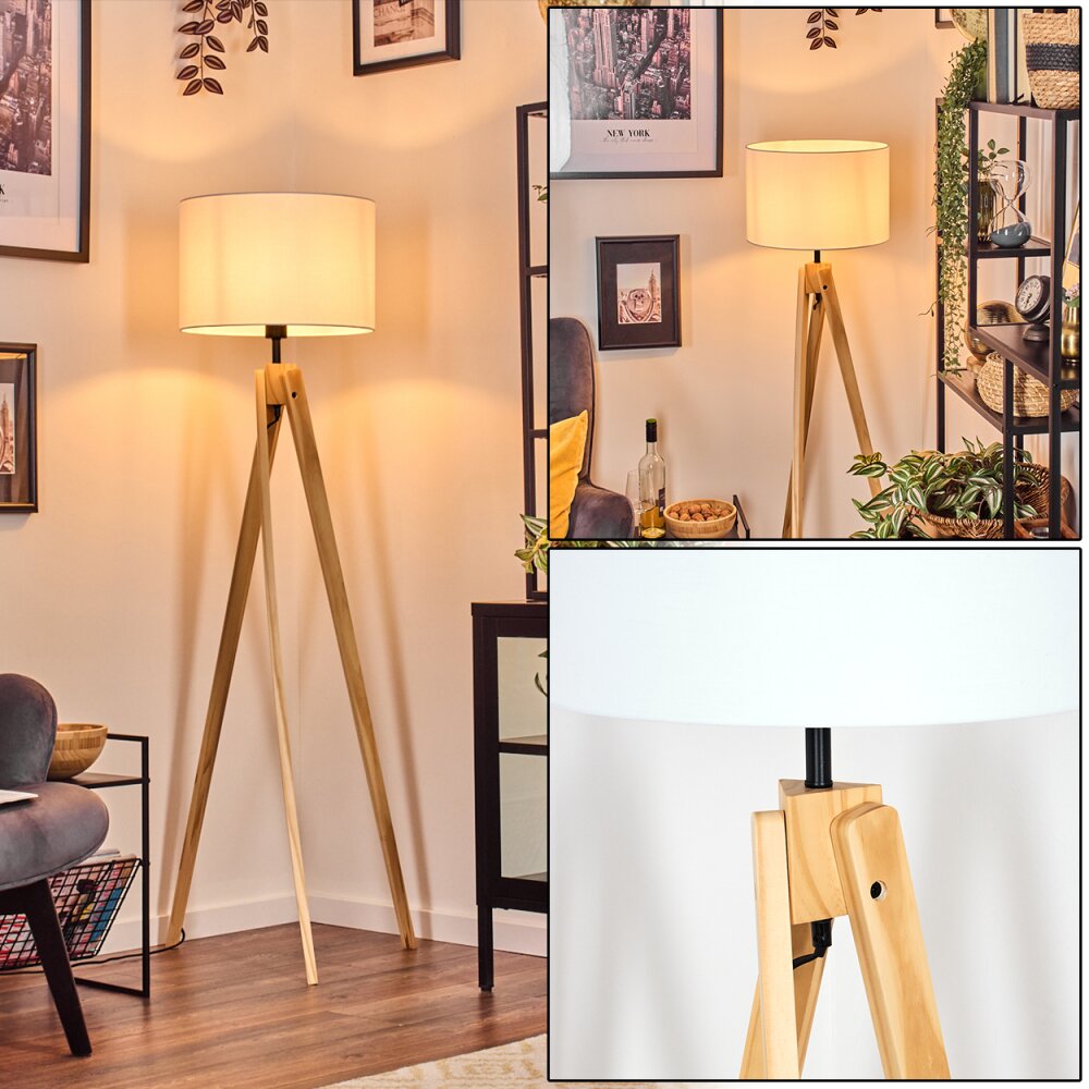 Soungou Lampada da terra Écru, Nero, 1-Luce main product photo