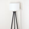 Soungou Lampada da terra Cromo, Nero, 1-Luce