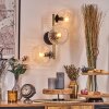 Ripoll Lampada a sfera, Applique Oro, Nero, 3-Luci