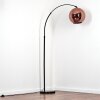 Koyoto Lampada da terra, Lampade ad arco Nero, 1-Luce