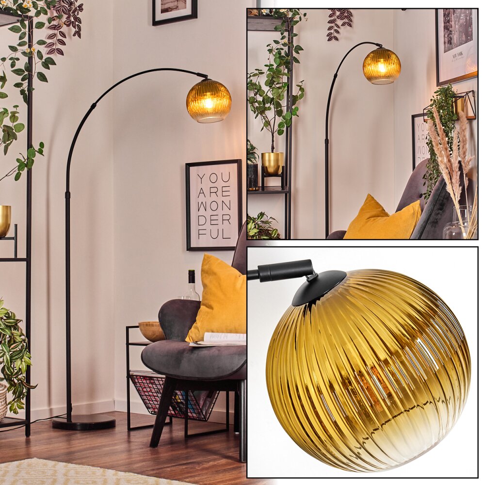 Koyoto Lampada da terra Nero, 1-Luce main product photo