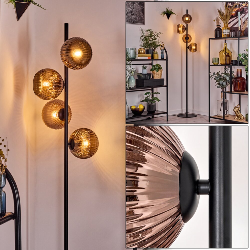 Koyoto Lampada da terra Ramato, 4-Luci main product photo