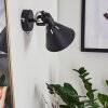 Upiano Applique Cromo, Nero, 1-Luce