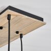 Koyoto Lampadario a sospensione, Lampada a sfera, Lampada a sospensione Écru, Nero, 8-Luci