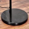 Koyoto Lampada da terra Nero, 1-Luce