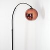 Koyoto Lampada da terra Nero, 1-Luce