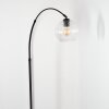 Koyoto Lampada da terra Nero, 1-Luce