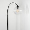 Koyoto Lampada da terra Nero, 1-Luce
