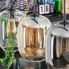 Apedo Lampadario a sospensione, Lampada a sospensione Ambrato, Chiaro, Grigio fumo, 4-Luci
