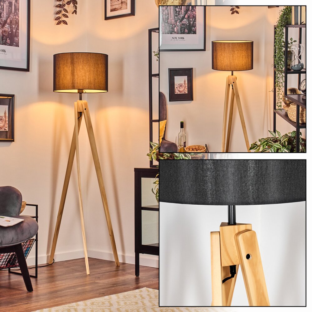 Soungou Lampada da terra Écru, Nero, 1-Luce main product photo