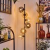 Ripoll Lampada da terra Ambrato, Chiaro, Grigio fumo, 6-Luci