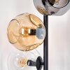 Ripoll Lampada da terra Ambrato, Chiaro, Grigio fumo, 6-Luci