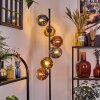 Ripoll Lampada da terra Blu, Oro, Ramato, 6-Luci