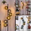 Ripoll Lampada da terra Blu, Oro, Verde, 6-Luci