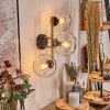 Koyoto Lampada a sfera, Applique Oro, Nero, 3-Luci