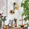Koyoto Lampada a sfera, Applique Ambrato, 3-Luci