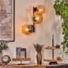 Koyoto Lampada a sfera, Applique Ambrato, 3-Luci