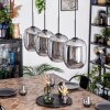 Apedo Lampadario a sospensione, Lampada a sfera, Lampada a sospensione Grigio fumo, 4-Luci