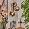 Koyoto Lampada a sfera, Applique Cromo, Grigio fumo, 3-Luci