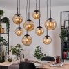 Gastor Lampadario a sospensione, Lampada a sfera, Lampada a sospensione Ambrato, 8-Luci