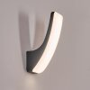 Gilan Lampada da parete per esterno, Applique LED Nero, 1-Luce