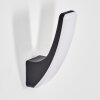 Gilan Lampada da parete per esterno, Applique LED Nero, 1-Luce