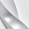 Halan Lampada da parete per esterno, Lampade Up & Down, Applique LED Argento, 2-Luci