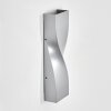 Halan Lampada da parete per esterno, Lampade Up & Down, Applique LED Argento, 2-Luci