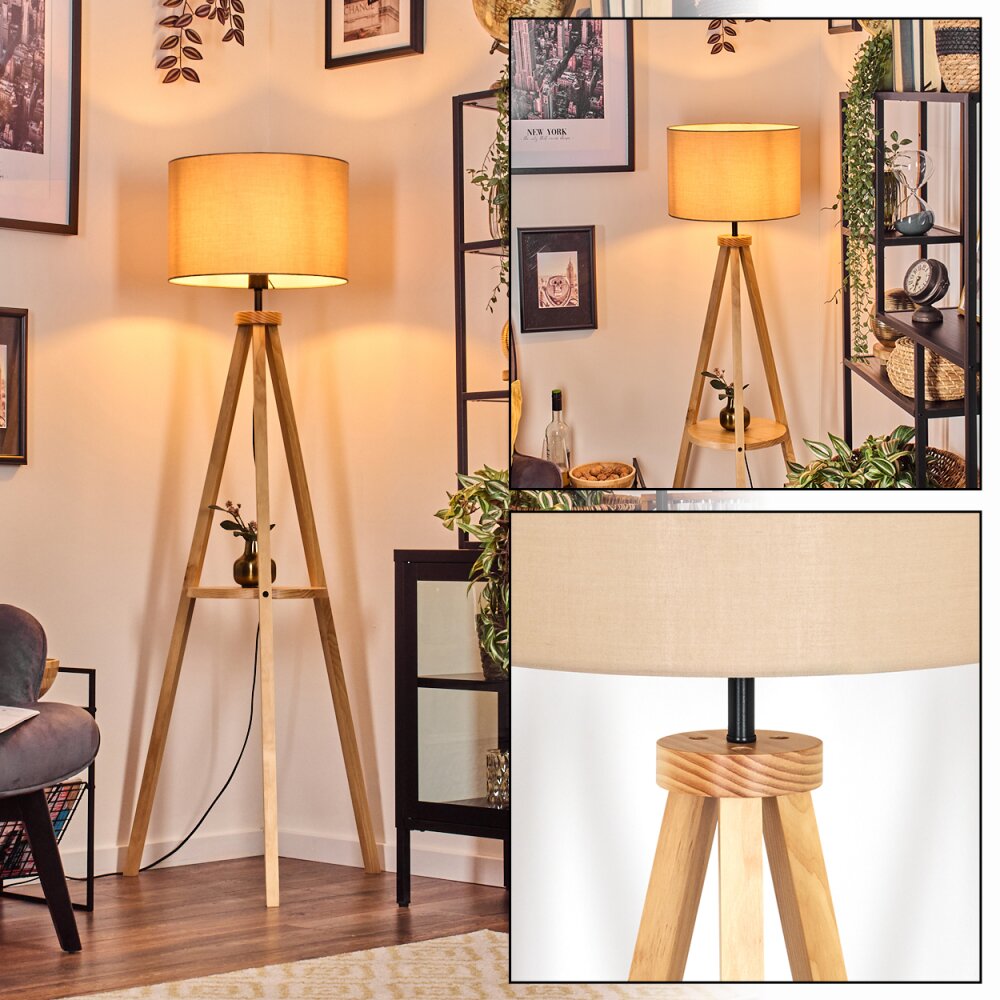 Soungou Lampada da terra Écru, Nero, 1-Luce main product photo
