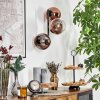 Koyoto Lampada a sfera, Applique Chiaro, Ramato, 3-Luci