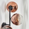Koyoto Lampada a sfera, Applique Chiaro, Ramato, 3-Luci