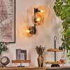 Koyoto Lampada a sfera, Applique Ambrato, Chiaro, 3-Luci