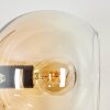 Koyoto Lampada a sfera, Applique Ambrato, Chiaro, 3-Luci