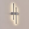 Glara Lampada da parete per esterno, Applique LED Argento, 2-Luci