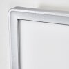 Harel Lampada da parete per esterno, Panel, Applique LED Argento, 1-Luce, Sensori di movimento