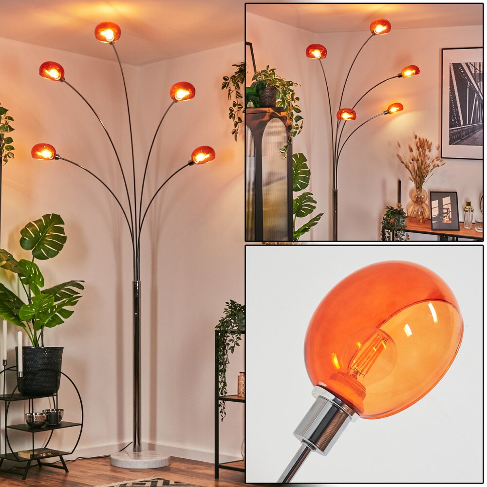Nikkala Lampada da terra Cromo, Bianco, 5-Luci main product photo
