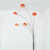 Nikkala Lampada da terra Cromo, Bianco, 5-Luci