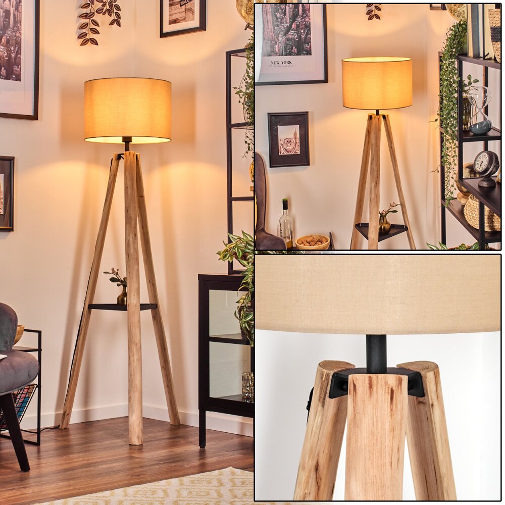 Soungou Lampada da terra Écru, Nero, 1-Luce main product photo