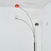 Nikkala Lampada da terra Cromo, Bianco, 3-Luci