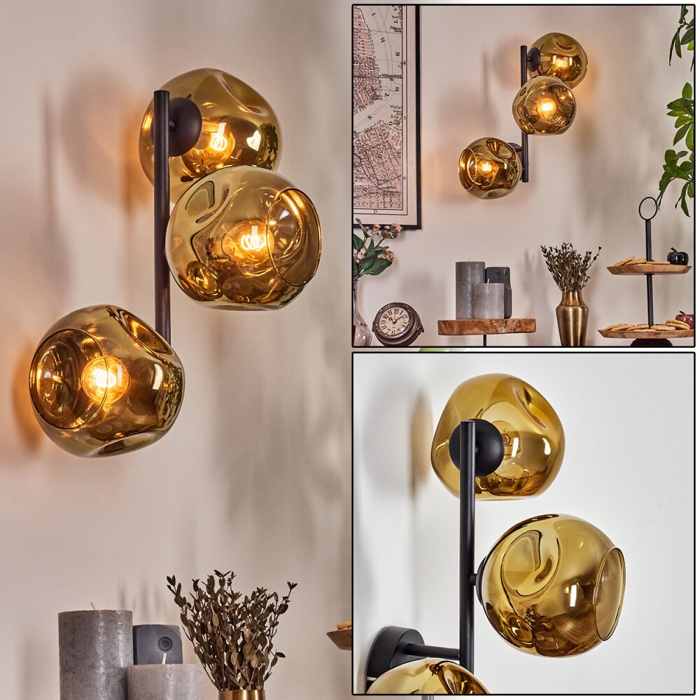Ripoll Lampada a sfera, Applique Oro, 3-Luci main product photo
