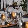 Gastor Lampadario a sospensione, Lampada a sfera, Lampada a sospensione Chiaro, Grigio fumo, 6-Luci