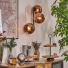 Koyoto Lampada a sfera, Applique Ramato, 3-Luci